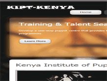 Tablet Screenshot of kiptkenya.org